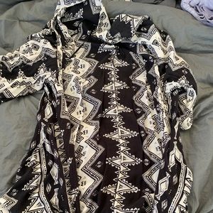 Roxy cardigan/swim coverup